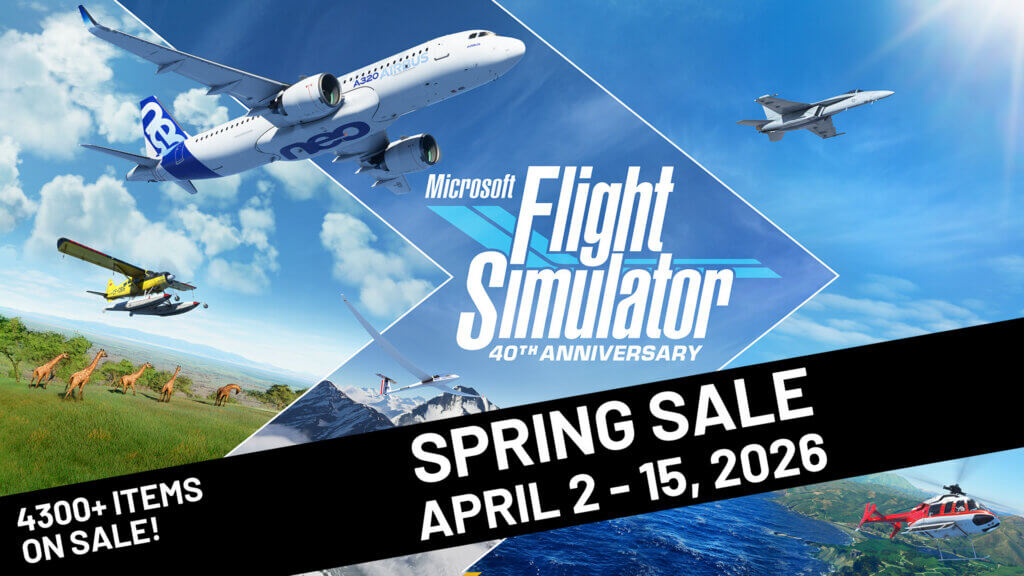 MSFS 2020 Spring Sale 2026