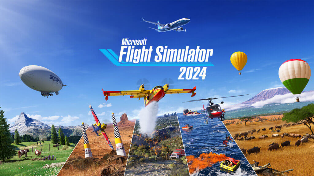 Microsoft Flight Simulator 2024 banner image. Hero banner