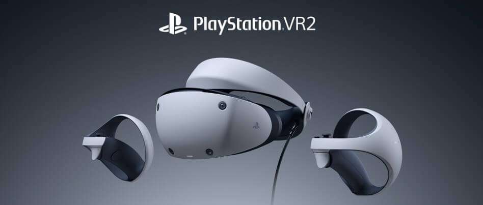 PSV2 peripherals with a gray background