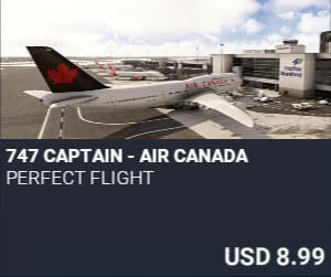 747 Captain - Air Canada by Perfect Flight. USD $8.99