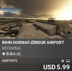 BIHN Hornafj&ouml;r&eth;ur airport by REDWING. USD $5.99