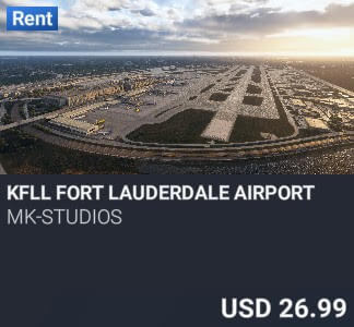KFLL Fort Lauderdale Airport by MK-Studios. USD $26.99