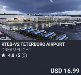 KTEB-V2 Teterboro Airport by Dreamflight. USD $16.99