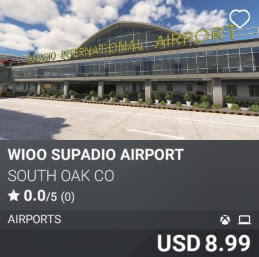 WIOO Supadio Airport by South Oak Co. USD $8.99