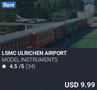 LSMC Ulrichen Airport by Model Instruments. USD $9.99