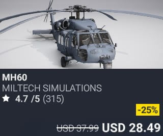 MH60 by Miltech Simulations. USD $37.99 (on sale for 28.49)