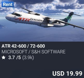 ATR 42-600 / 72-600 by Microsoft / S&H Software. USD $19.99