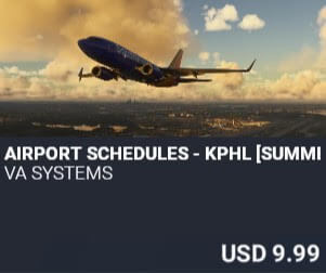 Airport Schedules - KPHL [Summer 2025] by VA SYSTEMS. USD $9.99