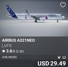 Airbus A321neo by lvfr. USD 29.49