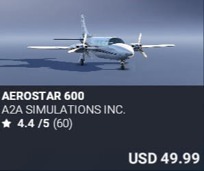 Aerostar 600 by A2A Simulations Inc.. USD $49.99