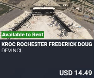 KROC Rochester Frederick Douglass Airport by Devinci. USD $14.49