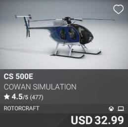 CS 500E by Cowan Simulation. USD $32.99