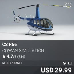 CS R66 by Cowan Simulation. USD $29.99