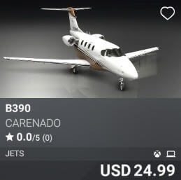 B390 by Carenado. USD $24.99