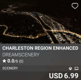 Charleston Region Enhanced Road Lights by Dreamscenery. USD $6.99