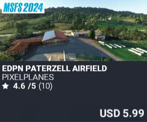 EDPN Paterzell Airfield by PixelPlanes. USD $5.99