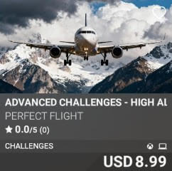 Advanced Challenges - High Altitude Landings by Perfect Flight. USD $8.99