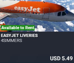 easyJet Liveries by 4Simmers. USD $5.49