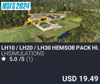 LH10 / LH20 / LH30 HEMSOB Pack Hungary by LHSimulations. USD $19.49
