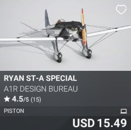 Ryan ST-A Special by A1R Design Bureau. USD $15.49