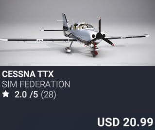 Cessna TTx by Sim Federation. USD $20.99