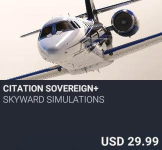 Citation Sovereign+ by Skyward Simulations. USD $29.99