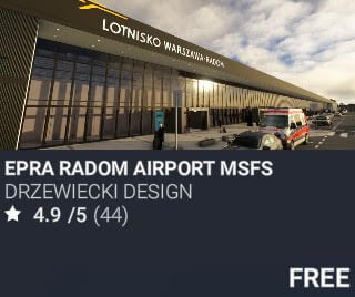 EPRA Radom Airport MSFS by Drzewiecki Design. USD $Free