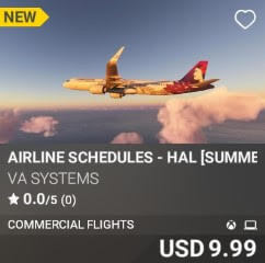 Airline Schedules - HAL [Summer 2025] by VA SYSTEMS. USD $9.99