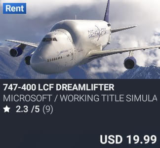Boeing 747-400 Global Supertanker by Microsoft / Working Title Simulations. USD $19.99