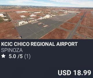 KCIC CHICO REGIONAL AIRPORT by SPINOZA. USD $18.99