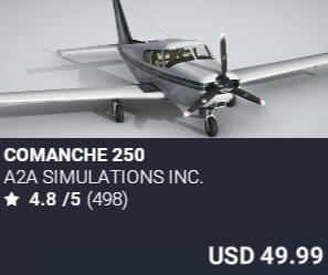 Comanche 250 by A2A Simulations Inc.. USD $49.99