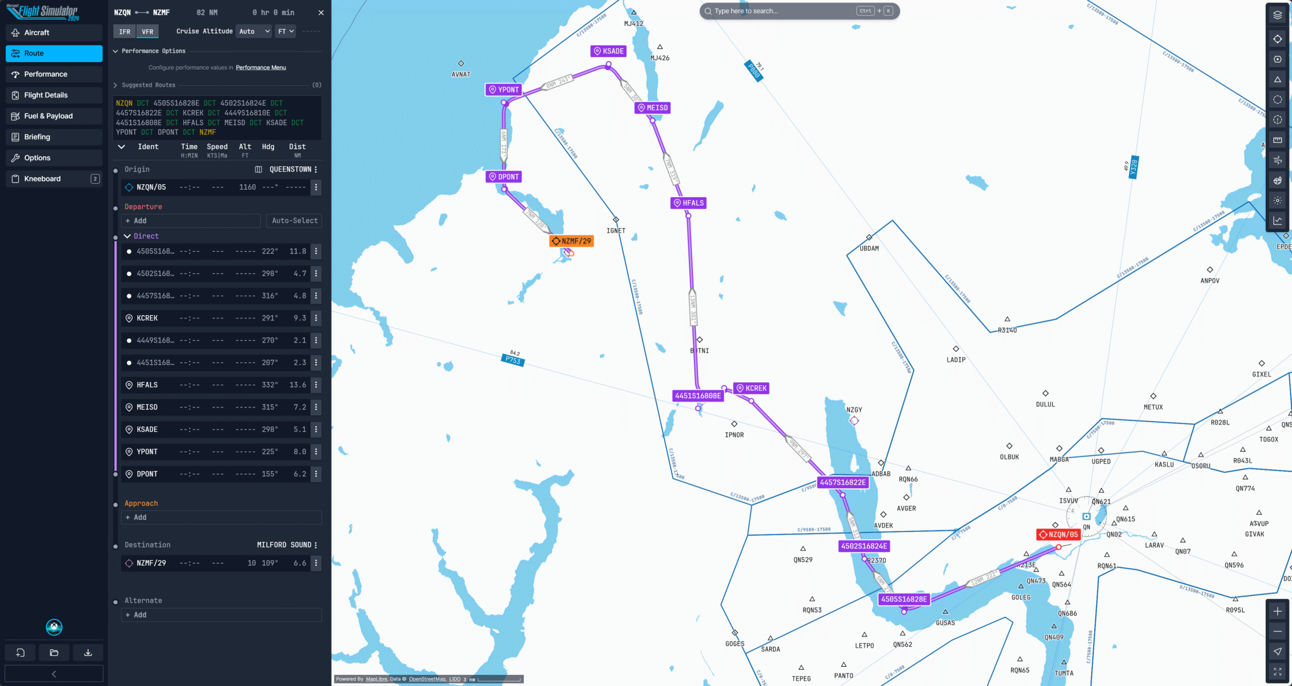 MSFS Flight Planner Website