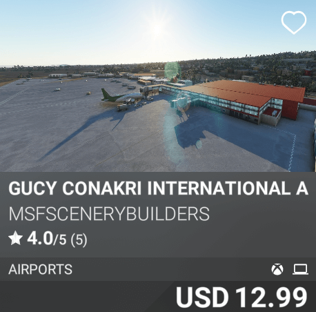 GUCY Conakri International Airport by msfscenerybuilders. USD 12.99