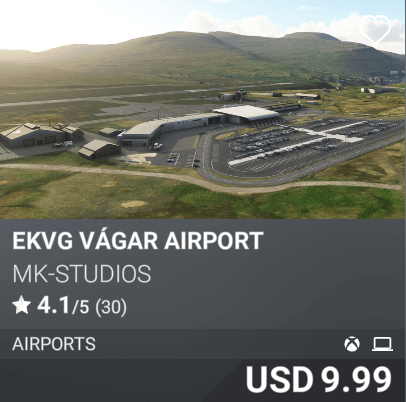 EKVG V&aacute;gar Airport by MK-STUDIOS. USD 9.99