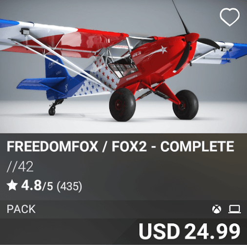 FreedomFox / Fox2 - Complete by //42. USD 24.99